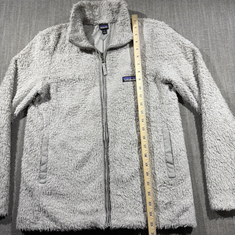 Patagonia Los Gatos Jacket Womens Small Gray Fleece Full Zip Pockets Outdoor - Picture 3 of 6